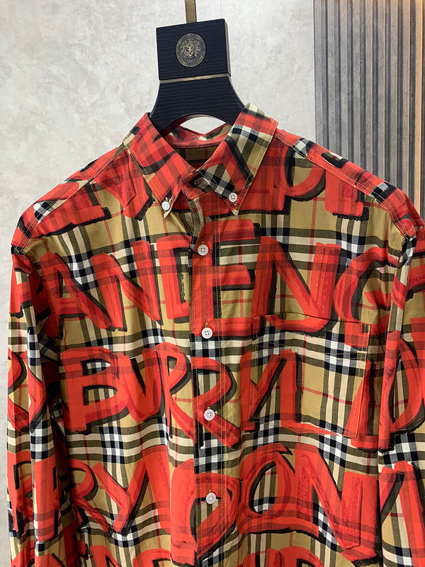 Burberry clothing back view — premium authentic designer style