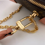 Top view of refined structured women's handbag – women's statement bag