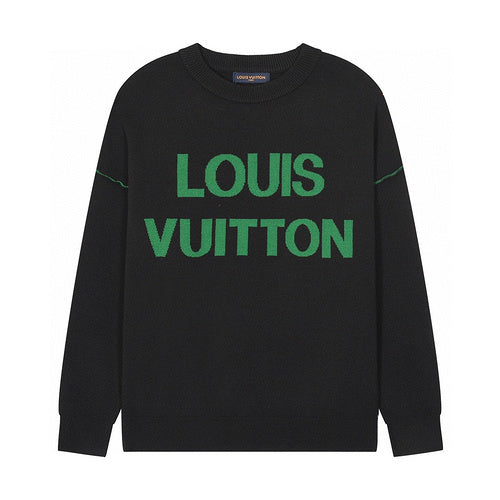 Front view of Louis Vuitton luxury clothing with tailored silhouette