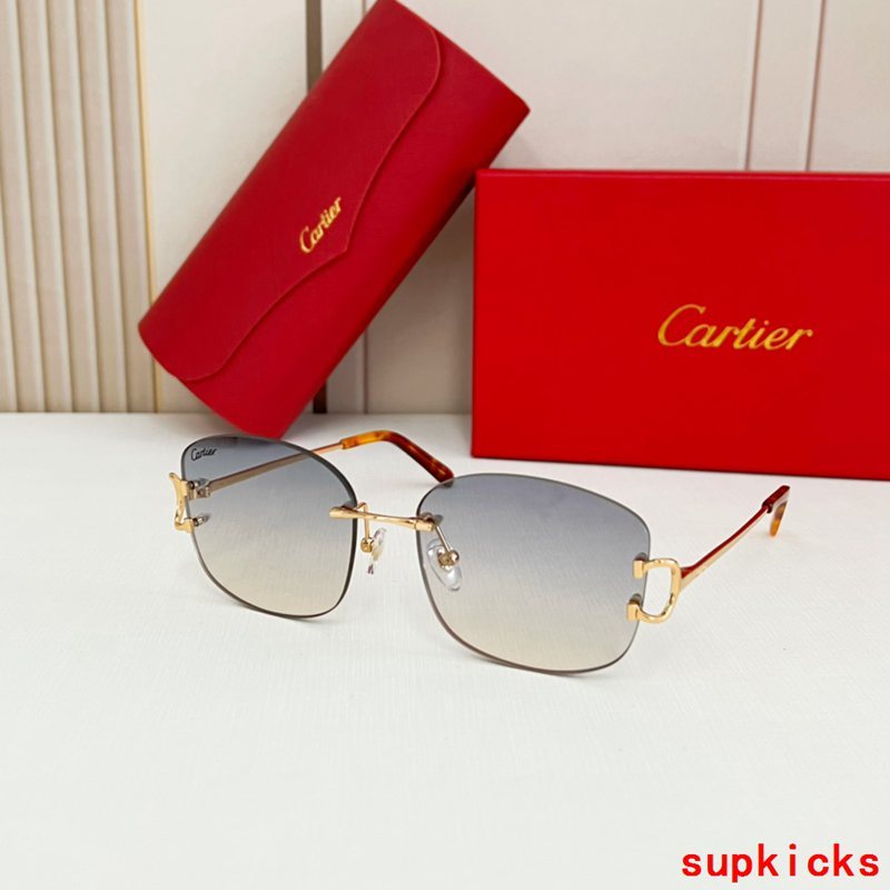 Lifestyle view of Cartier unisex sunglasses