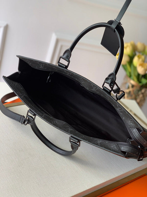 Top view of elevated signature women's handbag – women's designer-style accessory