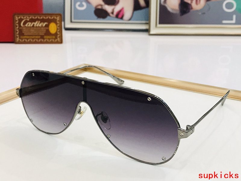 Full view of Cartier unisex sunglasses