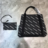 Refined Faux Leather Handbag - Statement Silhouette | Women's Everyday Carry Handbag #759 - front view (image 1) of designer-inspired handbag
