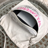 Close-up detail of everyday-luxe refined women's handbag – women's luxury handbag