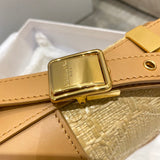 Interior view of chic modern women's handbag – women's luxury handbag