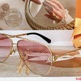 Angled view of Louis Vuitton unisex sunglasses