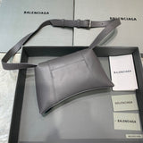 Contemporary Faux Leather Handbag - Polished Finish | Women's Statement Accessory #515 - close-up detail shot (image 3) of designer-inspired handbag