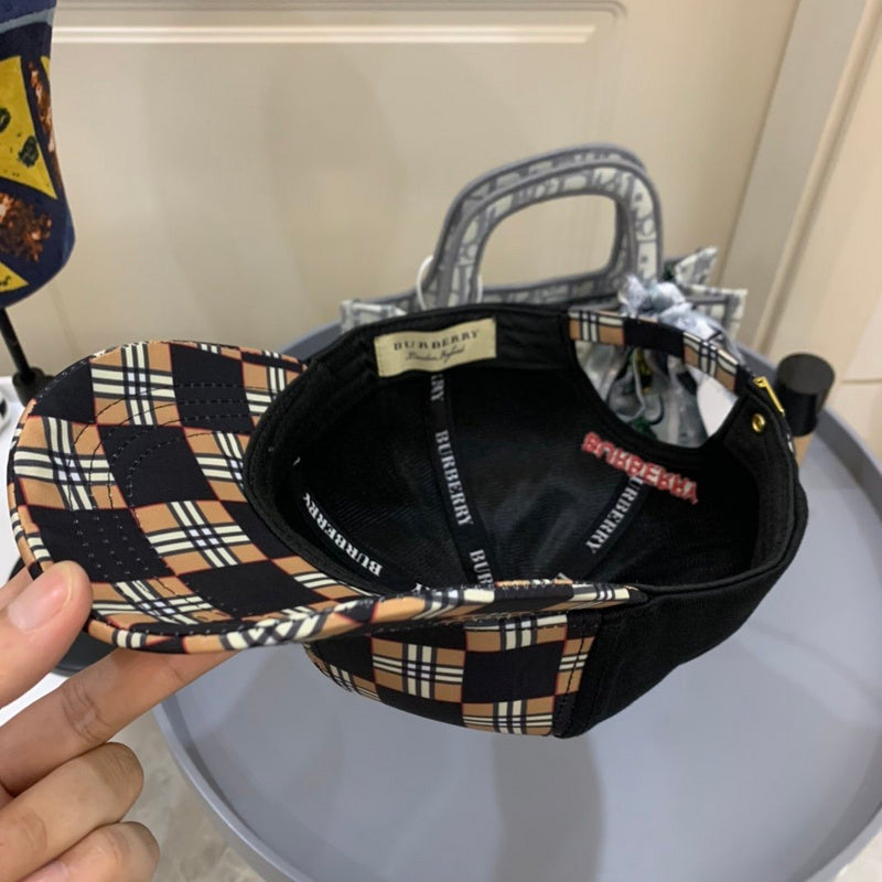 Lifestyle view of Burberry unisex cap