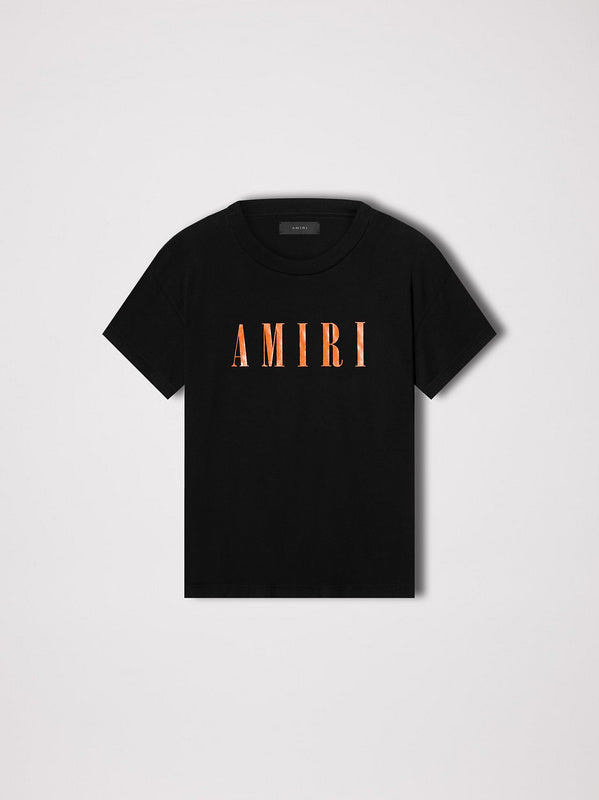 Amiri luxury t-shirt detail shot