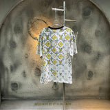 Side profile of Louis Vuitton cotton t-shirt with runway-inspired design
