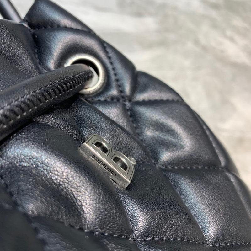 Sleek Faux Leather Handbag - Understated Luxury Look | Women's Premium Handbag #792 - styled full view (image 7) of designer-inspired handbag