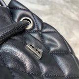 Sleek Faux Leather Handbag - Understated Luxury Look | Women's Premium Handbag #792 - styled full view (image 7) of designer-inspired handbag