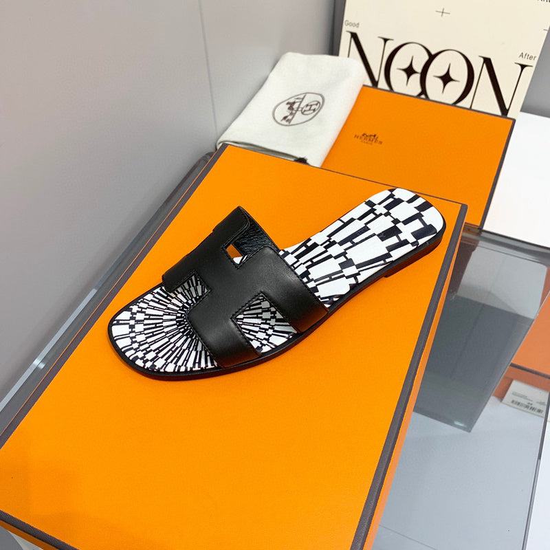 Hermès Tan Platform Sandals - Lifestyle Styling Shot