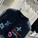 Full styled look of Louis Vuitton luxury clothing with tailored silhouette