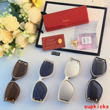Front view of Cartier unisex sunglasses