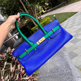 Close-up detail of elegant bag design