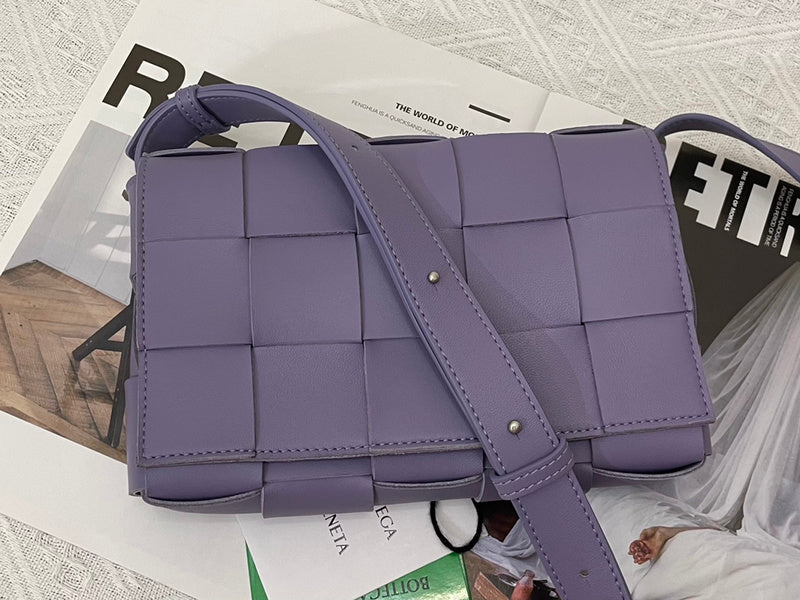 Chic Faux Leather Handbag - Signature Hardware Accents | Women's Statement Accessory #1622 - side angle view (image 2) of designer-inspired handbag