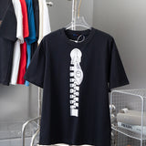 Front view of Louis Vuitton cotton t-shirt with contemporary cut