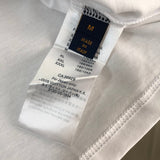 Side profile of Louis Vuitton cotton t-shirt with runway-inspired design