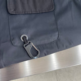 Front view of Louis Vuitton luxury clothing with contemporary cut