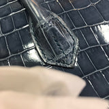 Close-up detail of structured bag design