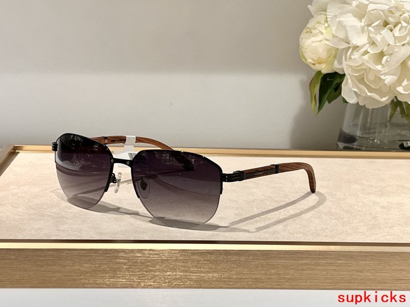 Full view of Cartier unisex sunglasses