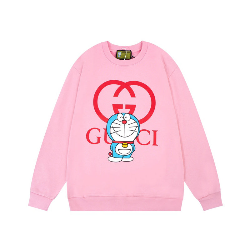 Back view of Gucci luxury clothing with everyday silhouette