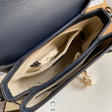 Interior view of modern sleek women's handbag – women's designer-style accessory