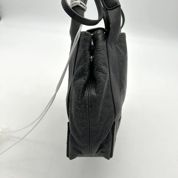 Balenciaga Agneau XS Cabas Tote Anthracite | Luxury Canvas Tote Bag