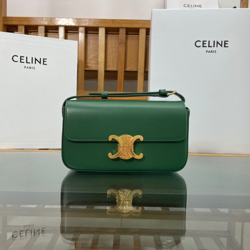 Side profile of sleek classic women's handbag – women's everyday handbag