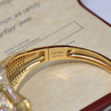 Side view of Cartier unisex jewelry piece