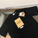 Burberry t-shirt close-up — premium authentic designer style