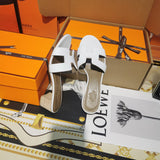 Hermes sandals Style 017 - top view showing design