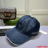Close-up detail view of Louis Vuitton unisex cap