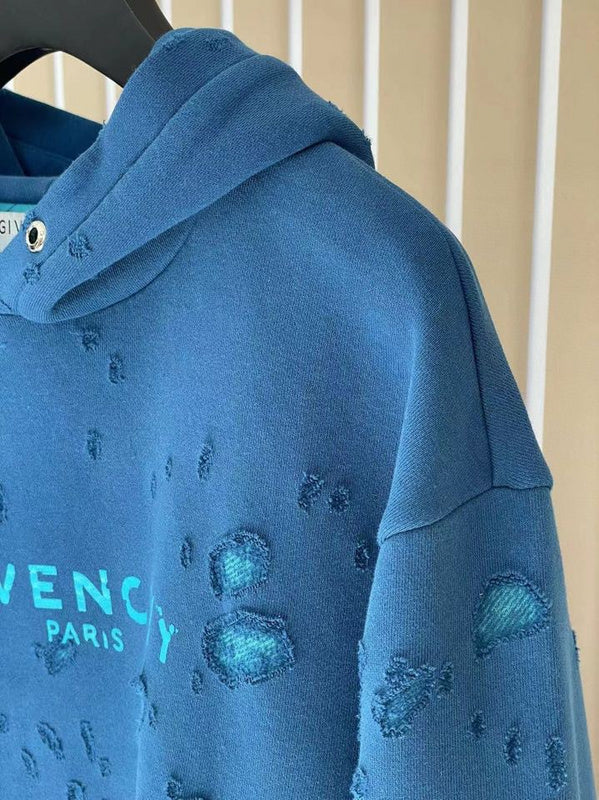 Full styled look of Givenchy luxury clothing with logo-detail design