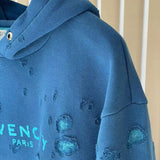 Full styled look of Givenchy luxury clothing with logo-detail design