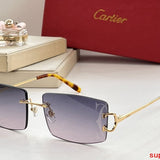 Full view of Cartier unisex sunglasses