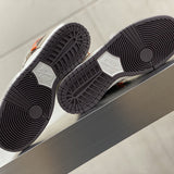 Nike bold contrast luxury sneakers view 9 signature lace-up style