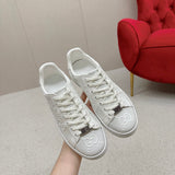 Gucci neutral cream luxury sneakers view 8 minimalist modern build
