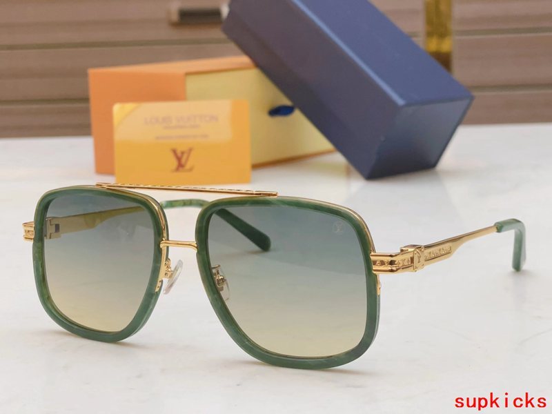 Front view of Louis Vuitton unisex sunglasses