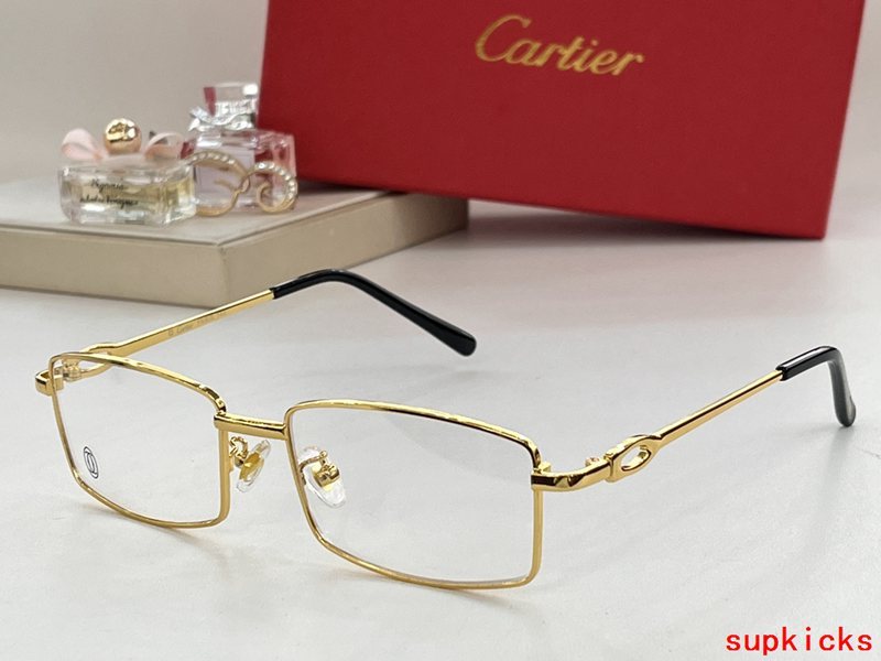 Side view of Cartier unisex sunglasses