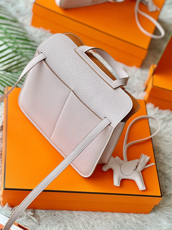  Contemporary satchel carried on shoulder 16