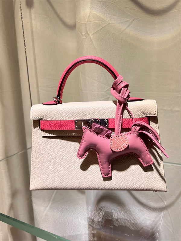  Sleek crossbody bag carried on shoulder 10