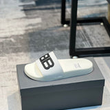 Balenciaga Camel Ankle Strap Sandals - Side Profile View