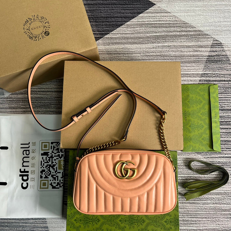 Side profile of premium signature women's handbag – women's luxury handbag