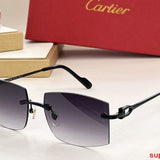 Lifestyle view of Cartier unisex sunglasses