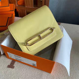 Interior view of polished premium bag
