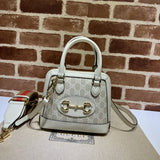 Front view of everyday-luxe structured women's handbag – women's luxury handbag