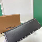 Chic Vegan Leather Handbag - Polished Finish | Women's Premium Handbag #1118 - hardware and detail close-up (image 5) of designer-inspired handbag