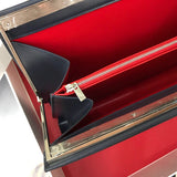Top view of statement refined women's handbag – women's premium purse